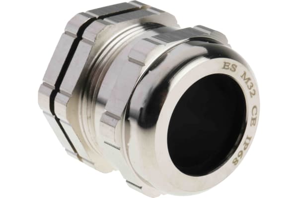 Product image for EMC Cable Gland c/w Locknut,M32s 15-22MM