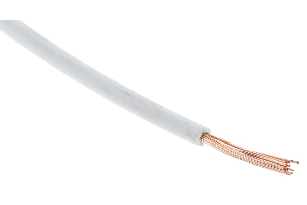 Product image for H05Z-K 0.75mm White Cable 100m