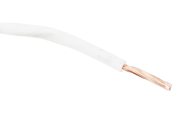 Product image for H07Z-K 1.5mm White Cable 100m