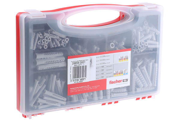 Product image for FISCHER NYLON PLUG ASSORTMENT BOX 290