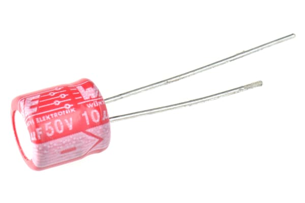 Product image for AL POLYMER CAPACITORS 10?F 50V