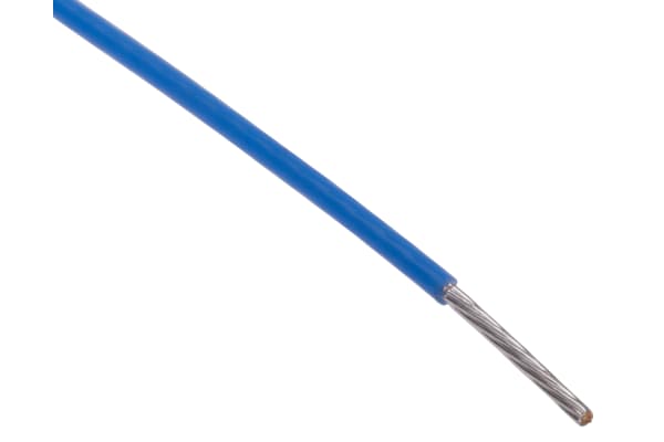 Product image for PTFE A 7/0.2 blue 100m
