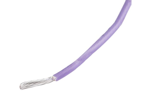 Product image for PTFE A 19/0.2 violet 100m