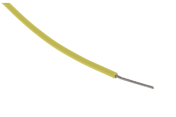 Product image for PTFE B 19/0.15 YELLOW 25M