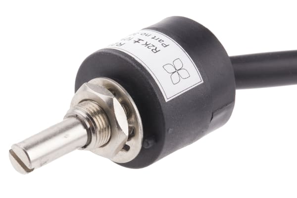 Product image for Potentiometer 1 turn wirewound 2K 10% 1W