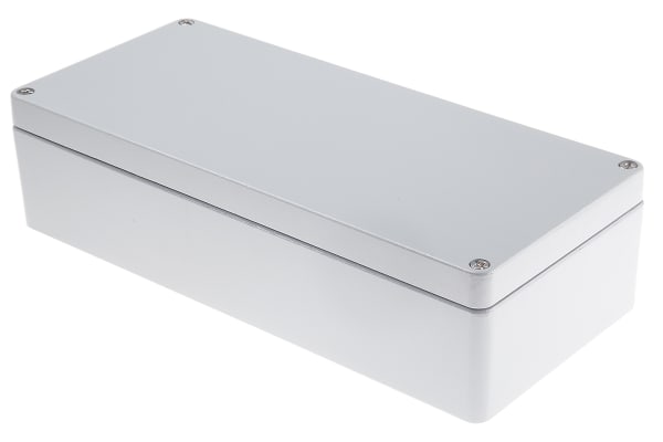 Product image for Aluminium Enclosure, Grey, 360x160x90mm