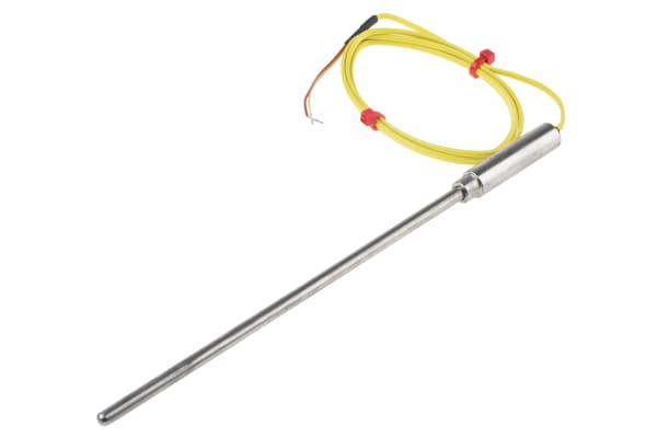 Product image for Type K Thermocouple,S/S,4.5x150mm + ANSI