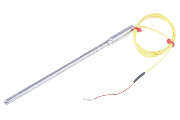 Product image for Type K Thermocouple,S/S, 6x150mm + ANSI