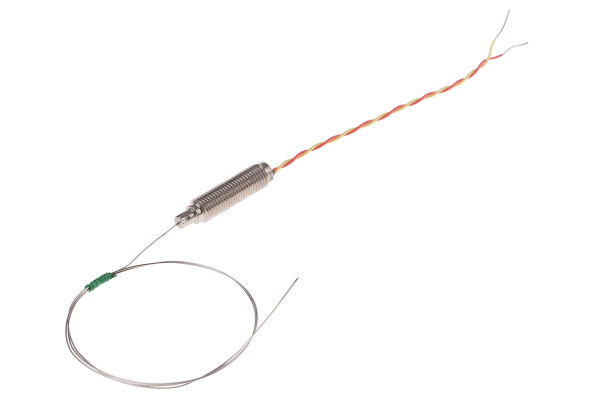 Product image for Type K Thermocouple, 0.5x500mm + ANSI