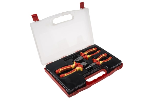 Product image for 3 PIECE VDE PLIER SET