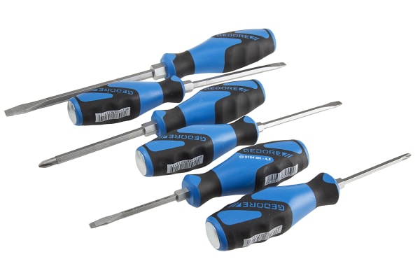 Product image for 6 Pc Screwdriver Set with Striking Cap