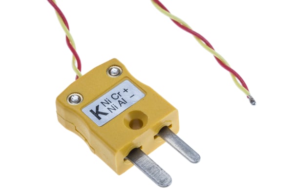 Product image for ANSI K thermocouple exposed Junction 5m