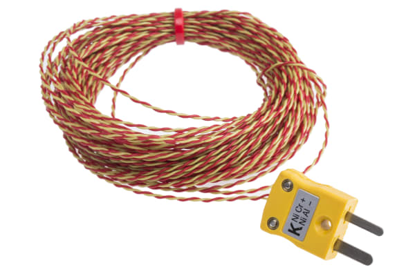 Product image for ANSI K thermocouple exposed Junction 10m