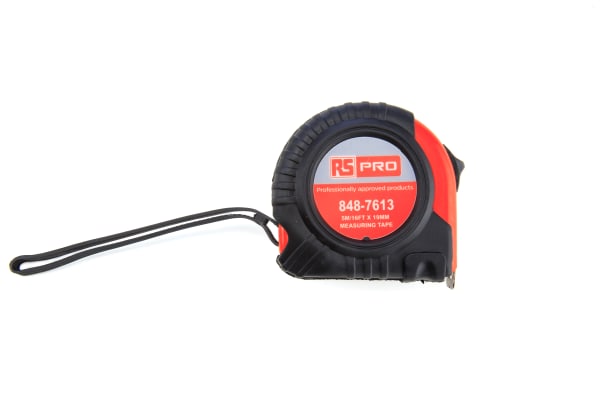 Product image for 5M/16FT X 19MM/3/4" MEASURING TAPE