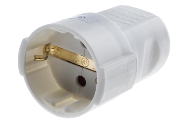 Product image for SCHUKO SOCKET WHITE