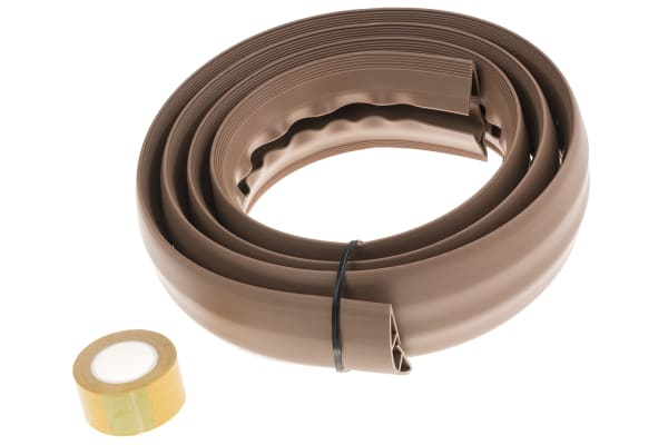 Product image for SOFT WIRING DUCT with adh Tape Brown6ft