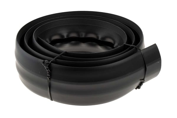 Product image for RS PRO Cable Cover, 66 mm x 1.83m, Black