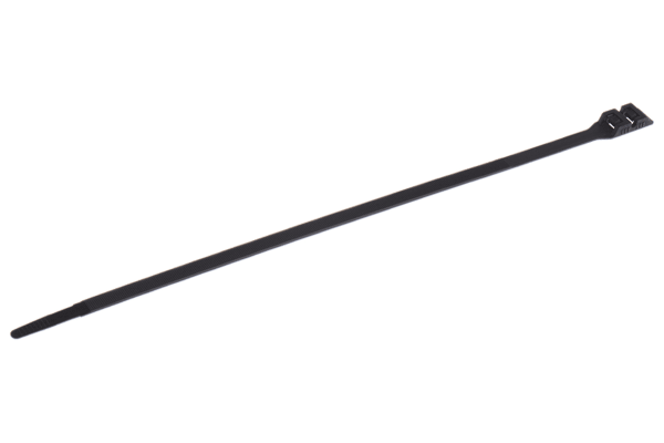 Product image for DOUBLE locking tie nylon Black 360x9mm