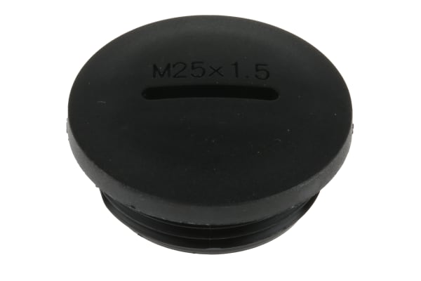 Product image for SCREW PLUGNylon 66 94v-2Black M25x1.5