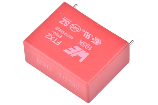 Product image for WCAP-FTX2 FILM CAPACITOR 1UF 275VAC