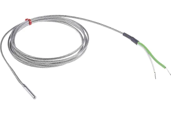 Product image for Type K Thermocouple 2m braided cable