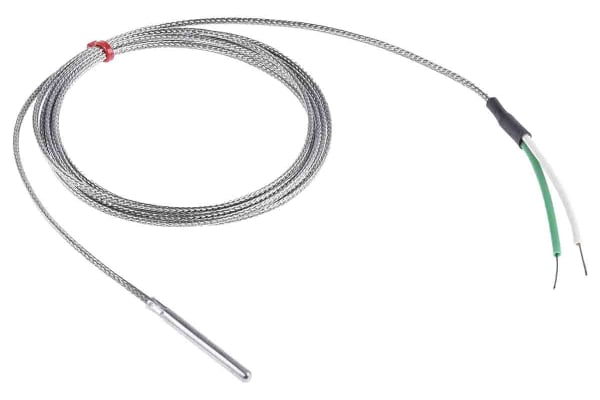 Product image for Type K Thermocouple 2m braided cable