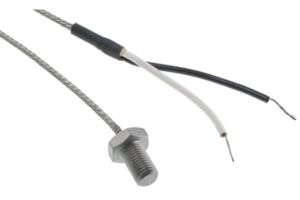 Product image for Type J Thermocouple 2m braided cable
