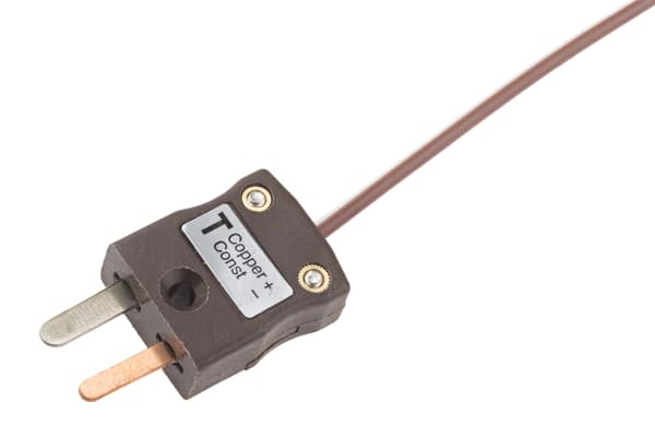 Product image for Type T Thermocouple + Plug, 5m