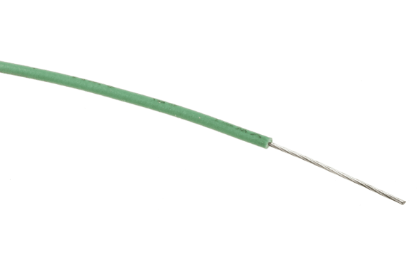 Product image for UL11028 Hook-up wire 28AWG Green 100m