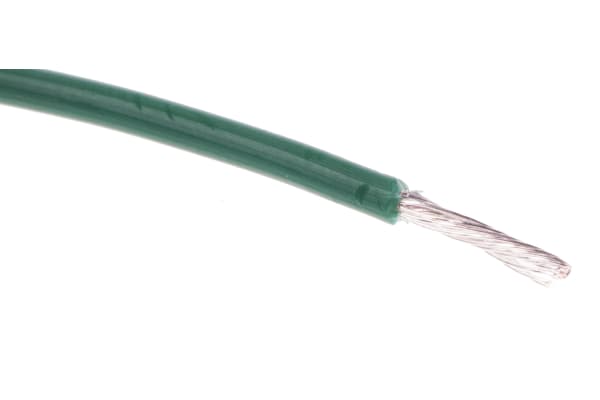 Product image for UL3266 Hook-up wire 24AWG Green 100m