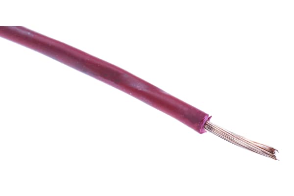 Product image for UL3266 Hook-up wire 22AWG Red 100m