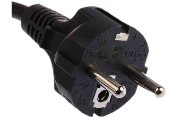 Product image for AC MAINS LEAD C13 WITH EURO PLUG