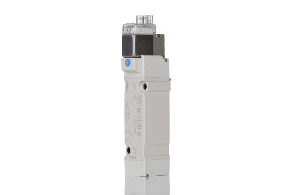 Product image for SY5000, 5/2 Double Solenoid Valve, 24Vdc