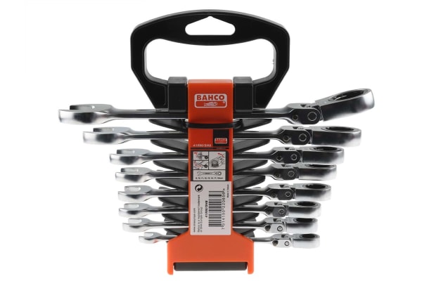 Product image for Bahco 8 Piece Alloy Steel Spanner Set