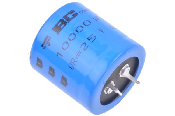 Product image for Capacitor Snap-in Series 158 10000uF 25V