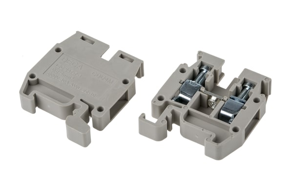 Product image for Din Rail micro Terminal Blocks 4sq.mm