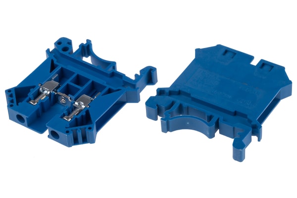 Product image for Din Rail mini Terminal Blocks, 4sq.mm