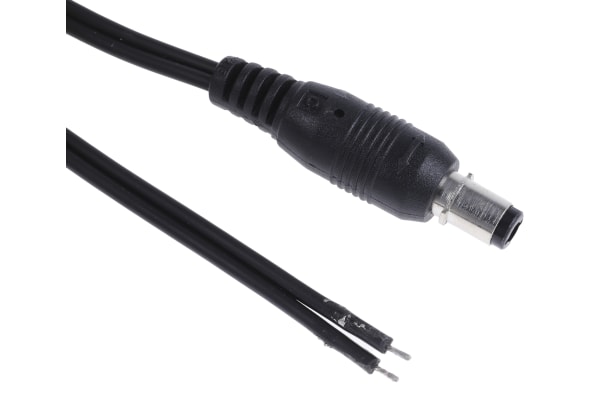 Product image for LOCKING POWER CORD, 2.5mm DC PLUG, 2M