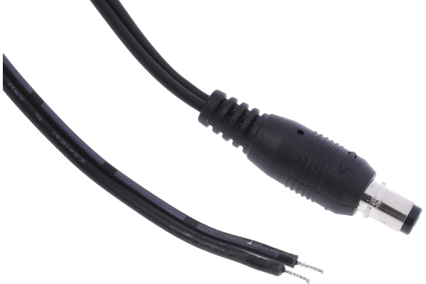 Product image for LOCKING POWER CORD, 2.1mm DC PLUG, 2M