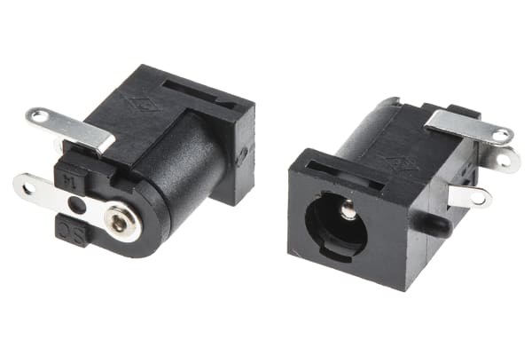 Product image for LOCKING DC SOCKET 2.5mm