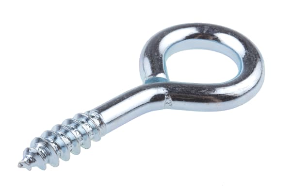 Product image for Steel Zinc Plated Eye Hook 65x14 mm