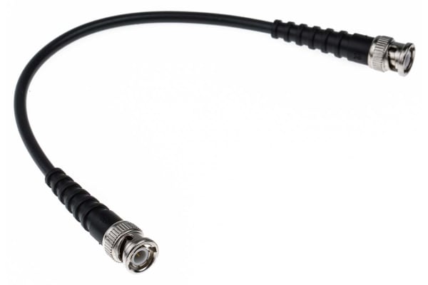 Product image for Cinch Connectors Male BNC to Male BNC RG-58 Coaxial Cable, 50 Ω, 415