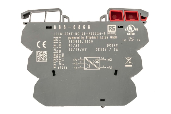 Product image for 6.2mm Solid State Relay 24VDC Coil