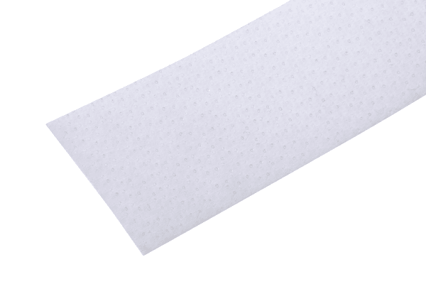 Product image for White back-back strip,20mm W