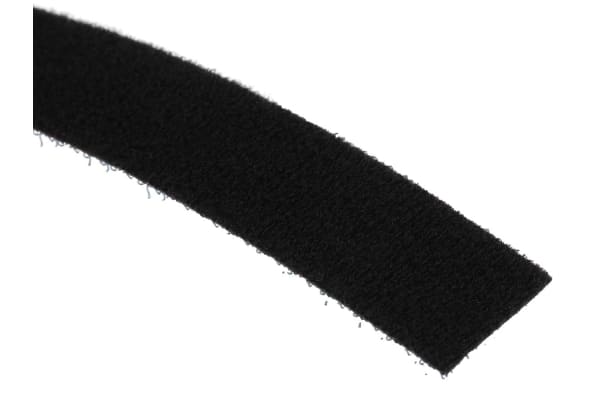 Product image for Black back-back strip,20mm W