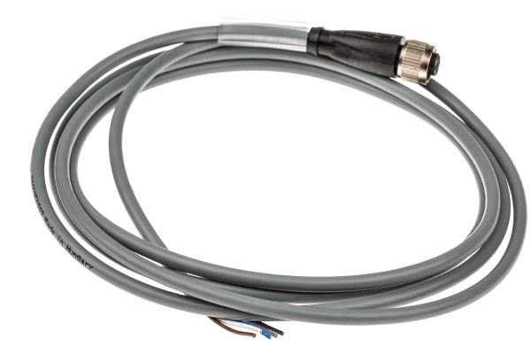 Product image for CONNECTION LEAD, FEMALE M12 5 PIN, 2M