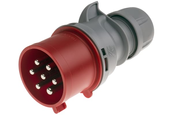 Product image for 32A 6H 6P + E 400V IP44 PLUG