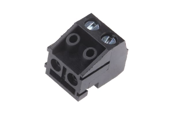 Product image for 5mm pin pluggable PCB terminal block, 2P