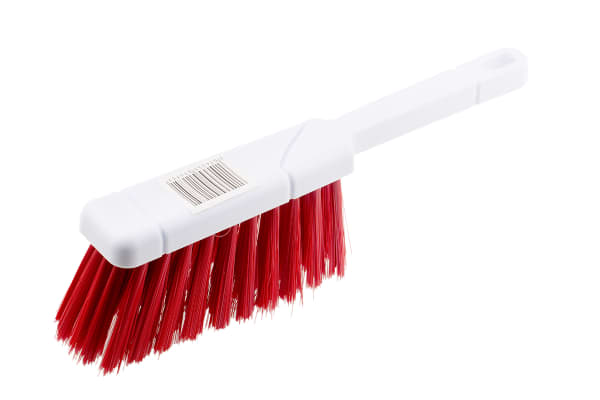 Product image for SOFT BRISTLE HAND BRUSH, RED