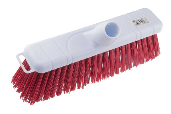 Product image for Soft Sweeping Broom, Red